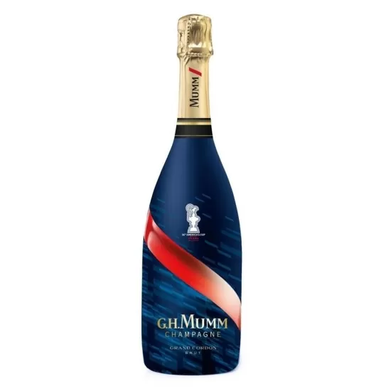 Champagne G.H. Mumm Grand Cordon Edição America's Cup Sleeve 750 ml
