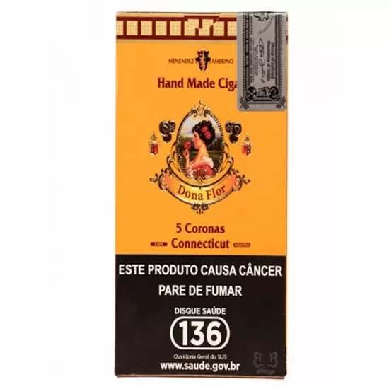 Charuto Dona Flor Corona Caixa Com 5 Unidades