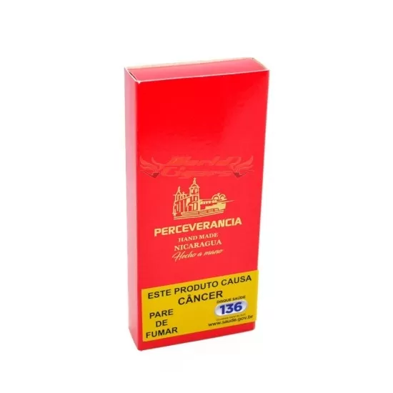 Charuto Perceverancia Robusto Caixa Com 3 Unidades