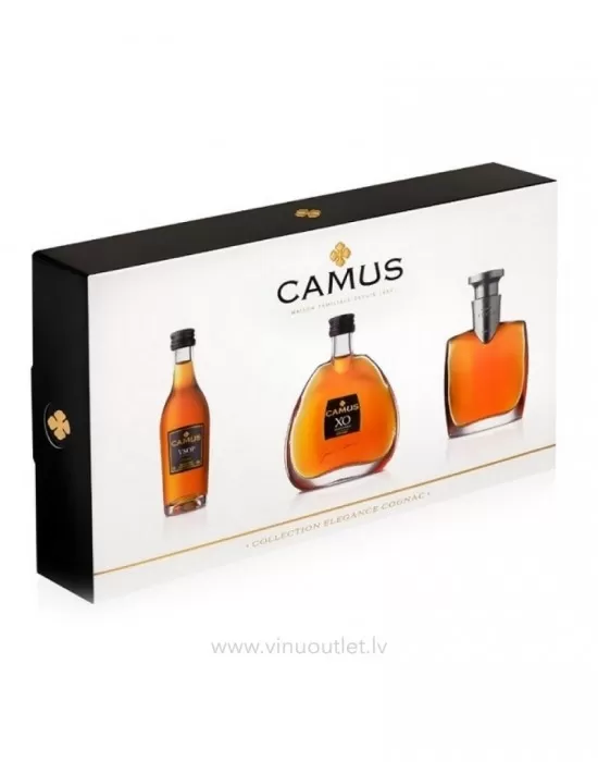 Conhaque Camus Collection Elegance (kit Com 3 Unidades x 50ML)