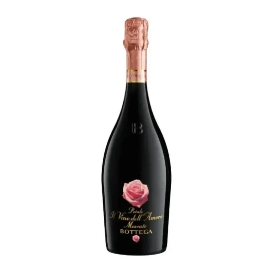 ESPUMANTE BOTTEGA PETALO AMORE MOSCATO 750 ML