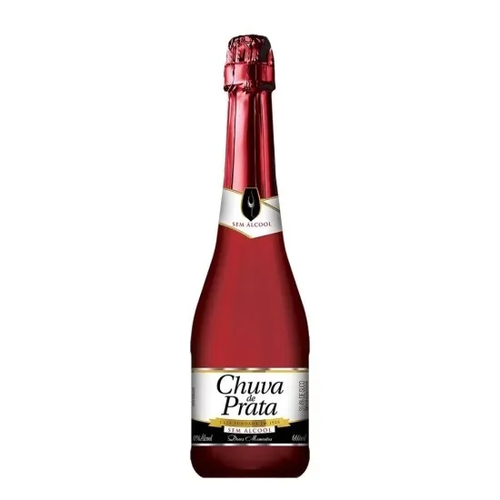 Espumante Chuva de Prata Rose sem Álcool 660m
