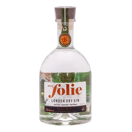 Gin Avec Folie  London Dry 750ML