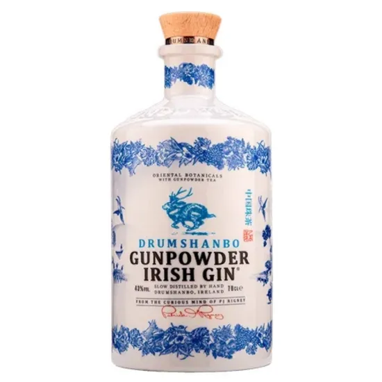 Gin Drumshanbo Gunpowder Original Cerâmica 700ml