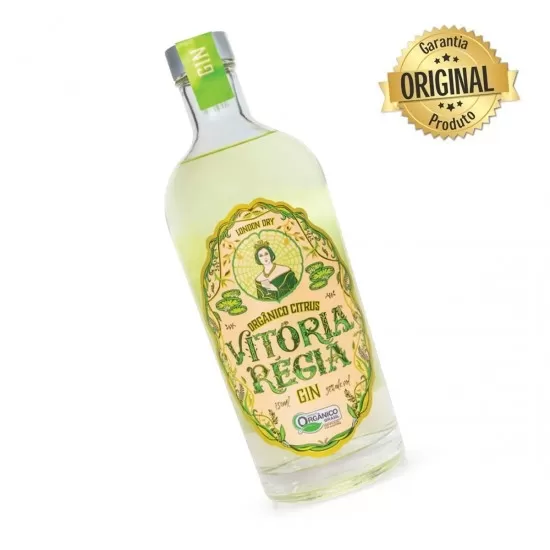 Gin Vitória Régia Orgânico Citrus 750ML