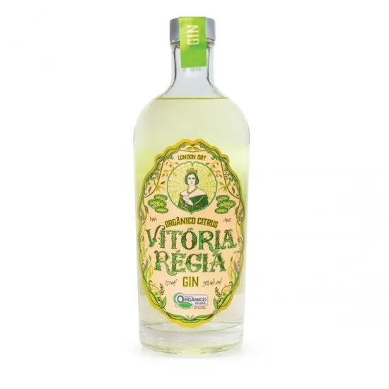 Gin Vitória Régia Orgânico Citrus 750ML