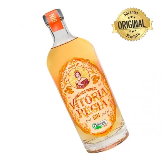 Gin Vitória Régia Orgânico Tropical 750ML