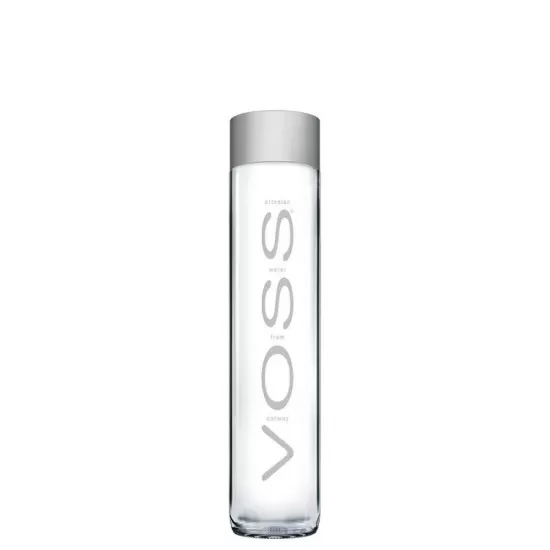 Água Mineral Voss Sem Gás Garrafa De Vidro 375ML