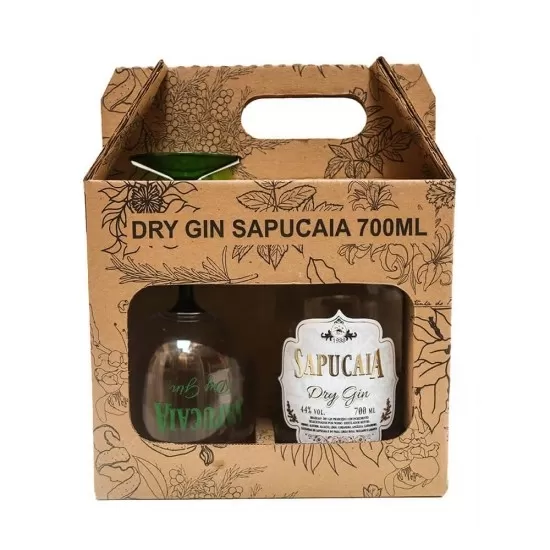 Kit Gin Sapucaia Branco 700ML