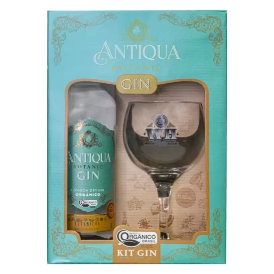 Kit Gin Weber Haus Antiqua Orgânico Com Taça 1L