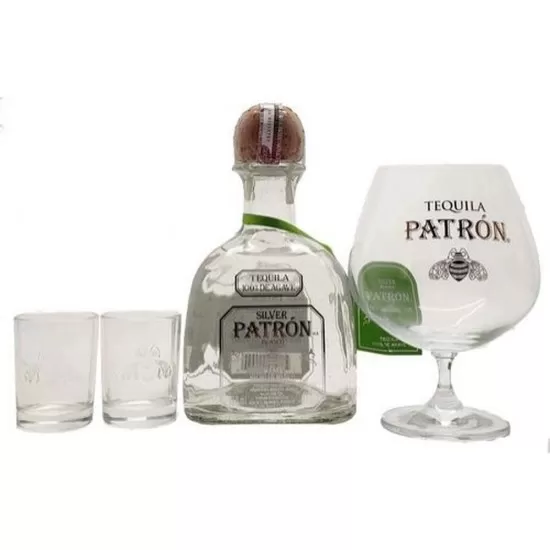 Kit Tequila Patrón Silver 750ML