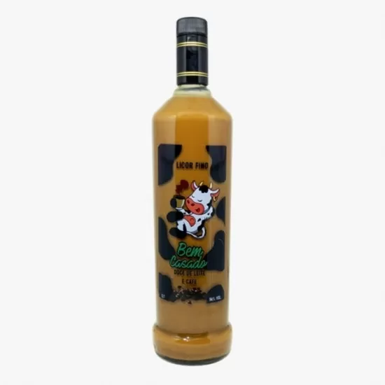 Licor Bem Casado Doce De Leite e Café 998ml