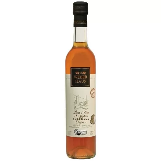 Licor de Cachaça Weber Haus Amburana Orgânica 500ml