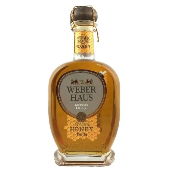 Licor Fino de Cachaça Weber Haus Honey Mel 750ml