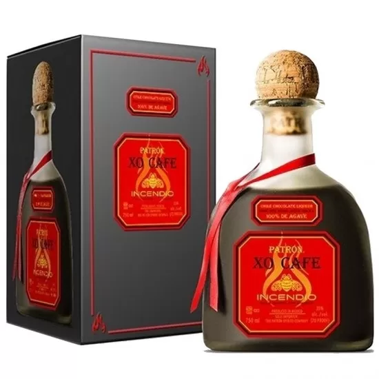 Licor Patron Xo Café Incendio Chocolate E Pimenta 750ML