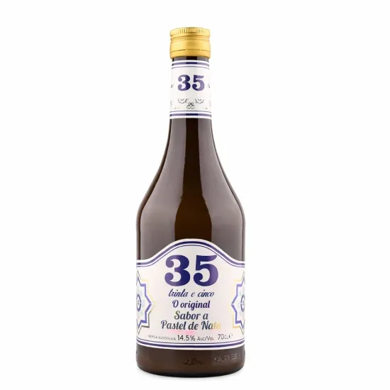 LICOR PORTUGUÊS 35 CREME DE PASTEL NATA 700ML