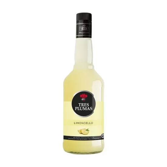 Licor Tres Plumas Limoncello 700ML