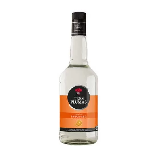 Licor Tres Plumas Triple Sec 700ML