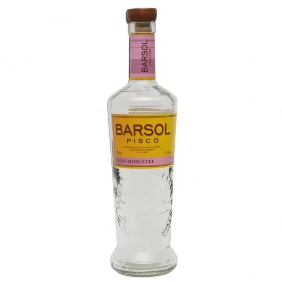 Pisco Barsol Puro Moscatel 750ML