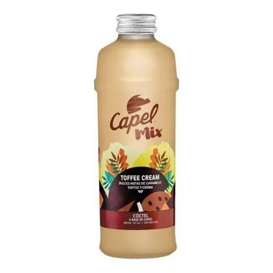 Pisco Capel Mix Toffe cream  700ML