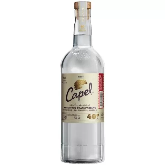 Pisco Capel Reservado Transparente 700ML