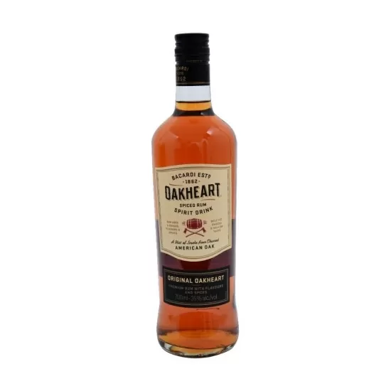 Rum Bacardi Oakheart Spiced 750ML