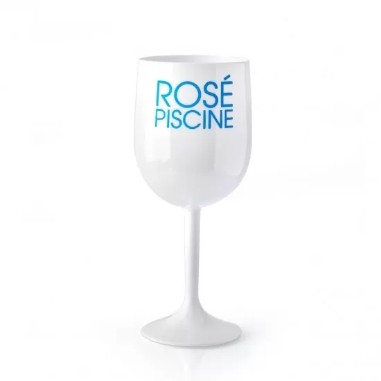 Taca Rose Piscine  Acrilica Branca