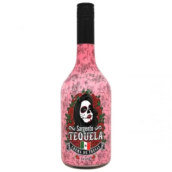 Licor de Tequila Sargento Fresas 700ML