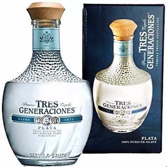 Tequila Tres Generaciones Prata 750ML