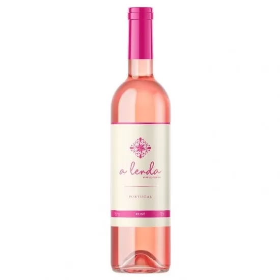 Vinho A Lenda Portuguesa Rosé Fino Demi-Sec 750ML