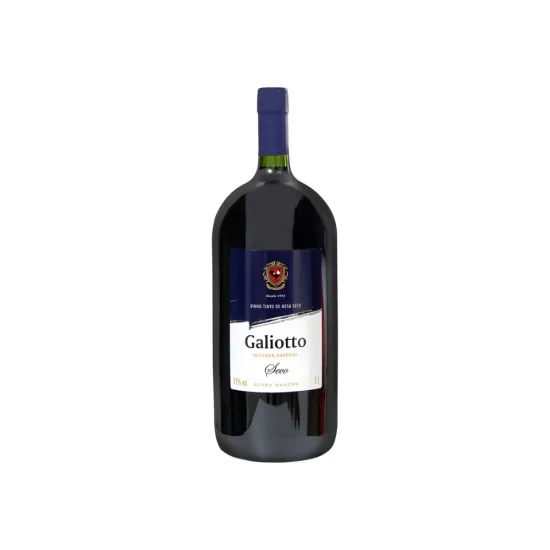 Vinho Brasileiro Tinto Seco Galiotto 2L