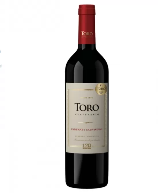 Vinho Toro Centenario Cabernet Sauvignon 750ML