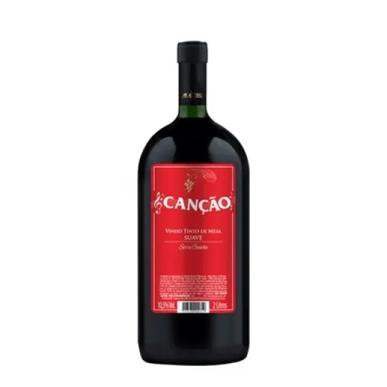 VINHO CANÇÃO TINTO SUAVE 2LT