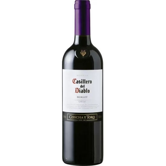 Vinho Casillero Del Diablo Merlot 750ML