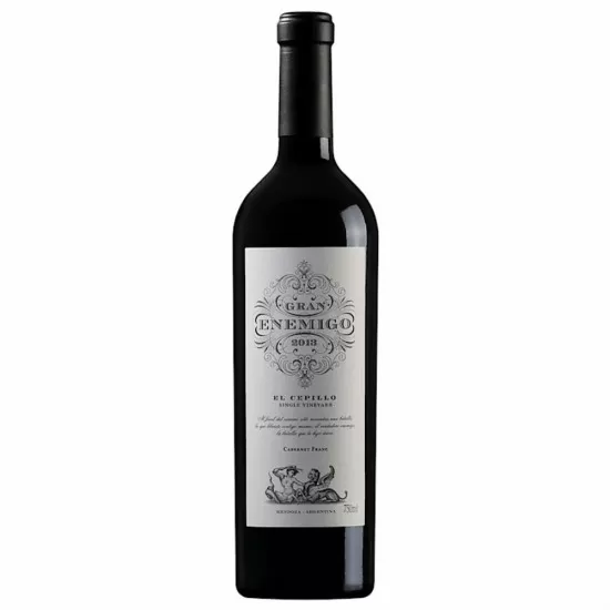Vinho Gran Enemigo El Cepillo Cabernet Franc 750ML