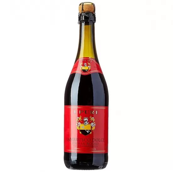 Vinho Lambrusco Dolce I Puri Rosso 750ML