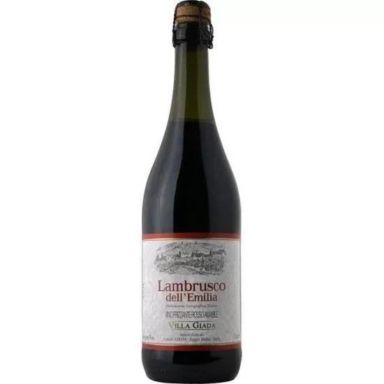 Vinho Lambrusco Villa Giada Rosso Amabile 750ml