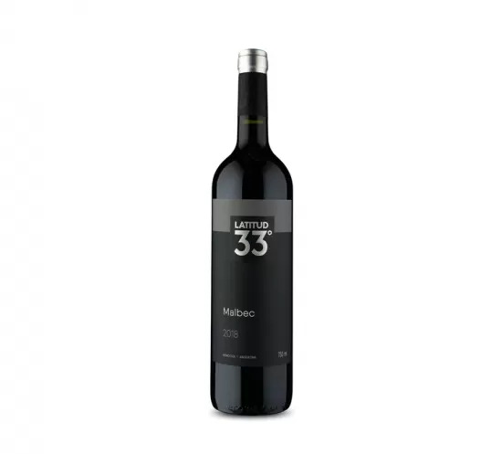 Vinho Latitud 33 Malbec 2018 750ML
