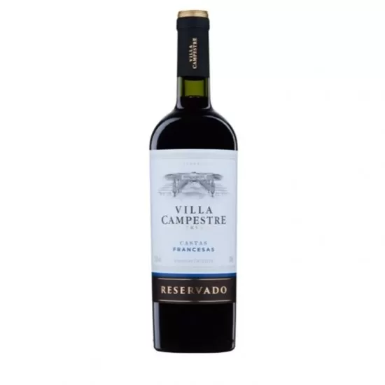 Vinho Villa Campestre Castas Francesas Reservado 750ML