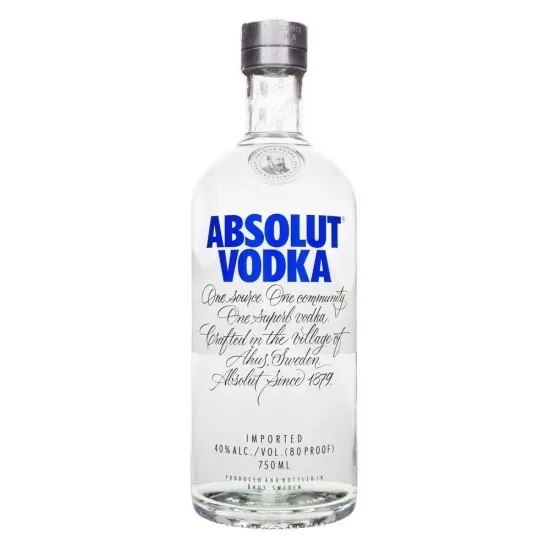 Vodka Absolut Tradicional 750ML