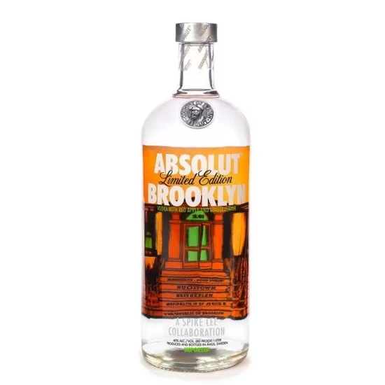 Vodka Absolut Brooklyn Edição Limitada 1L