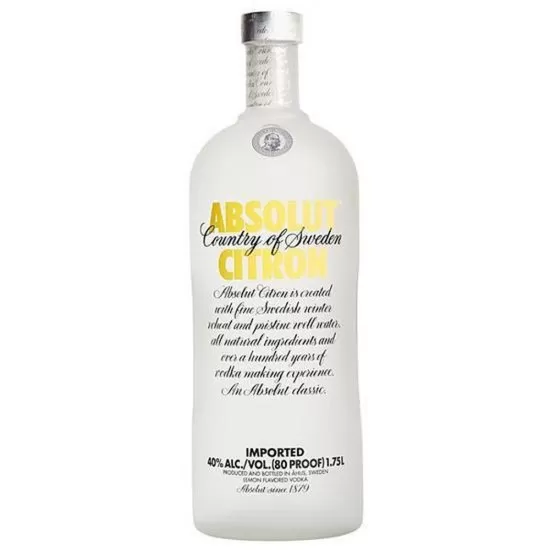 Vodka Absolut Citron 1,75L