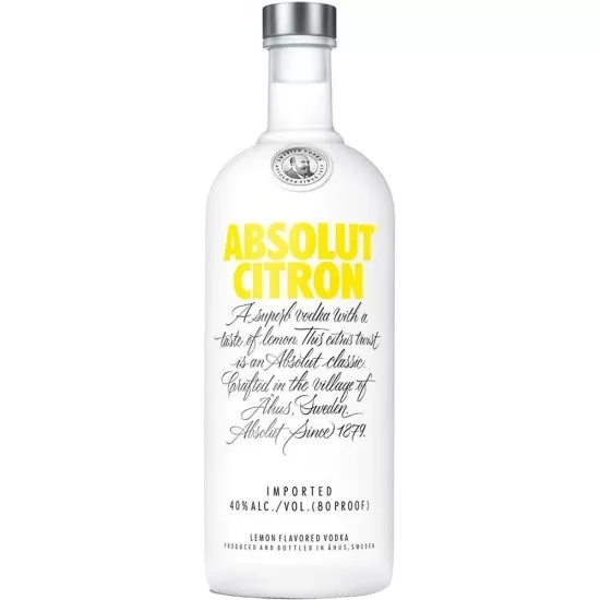 Vodka Absolut Citron 1L