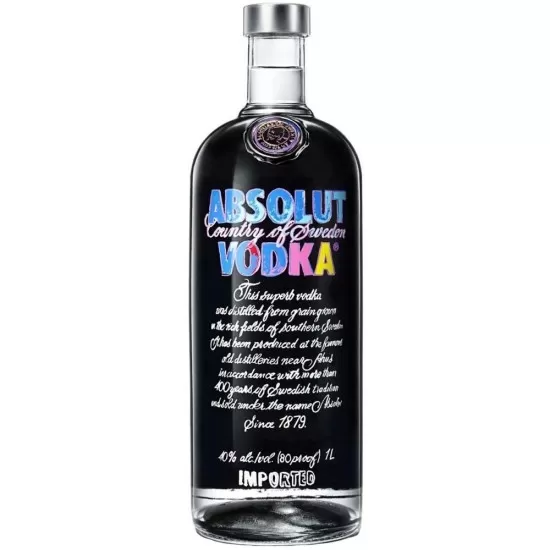 Vodka Absolut Edição Especial Andy Warhol 1L