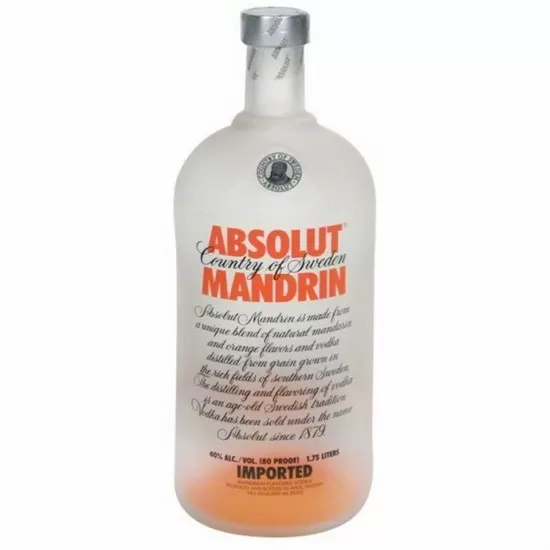 Vodka Absolut Mandrin 1,75L