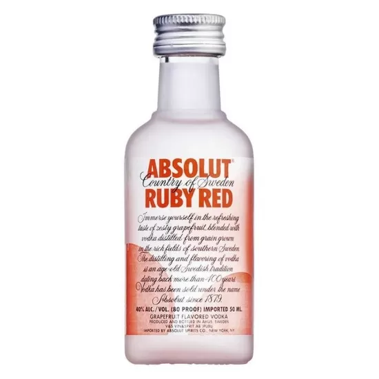 Vodka Absolut Ruby Red 50ml