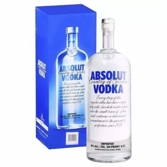 Vodka Absolut Tradicional 4,5L