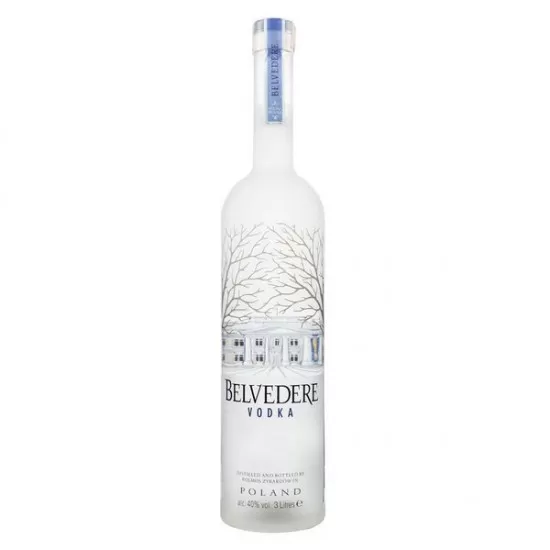 Vodka belvedere 3L COM LED