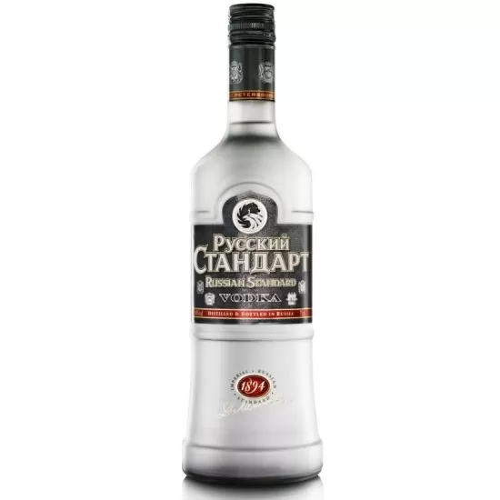 Vodka Russian Standard 1L Com Cartucho
