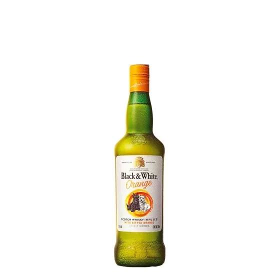 Whisky Black & White Orange 700ML